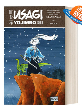 英文原版 Usagi Yojimbo Saga Volume 6 Second Edition 兔子武士第6卷 第二版 Stan Sakai坂井正彦 英文版 进口英语原版书籍