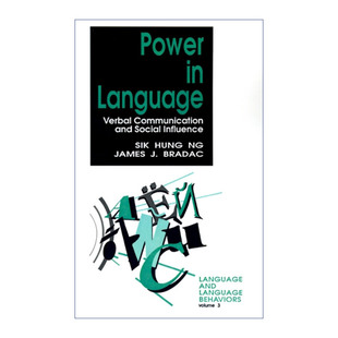 进口英语原版 Language Power 英文版 言语交际和社会影响 英文原版 力量 书籍 语言