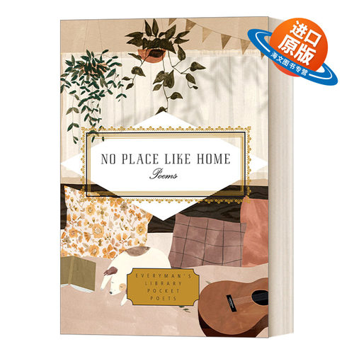 英文原版 No Place Like Home 没有比家更好的地方 诗歌 Jane Holloway简·霍洛威 人人图书馆口袋诗人系列 英文版 进口英语原版书