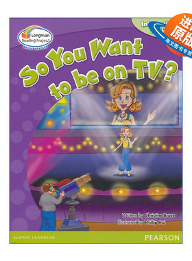 英文原版 Bright Readers L6 So You Want to Be on TV 小学英语分级阅读绘本6级 所以你想上电视 英文版 进口英语原版书籍