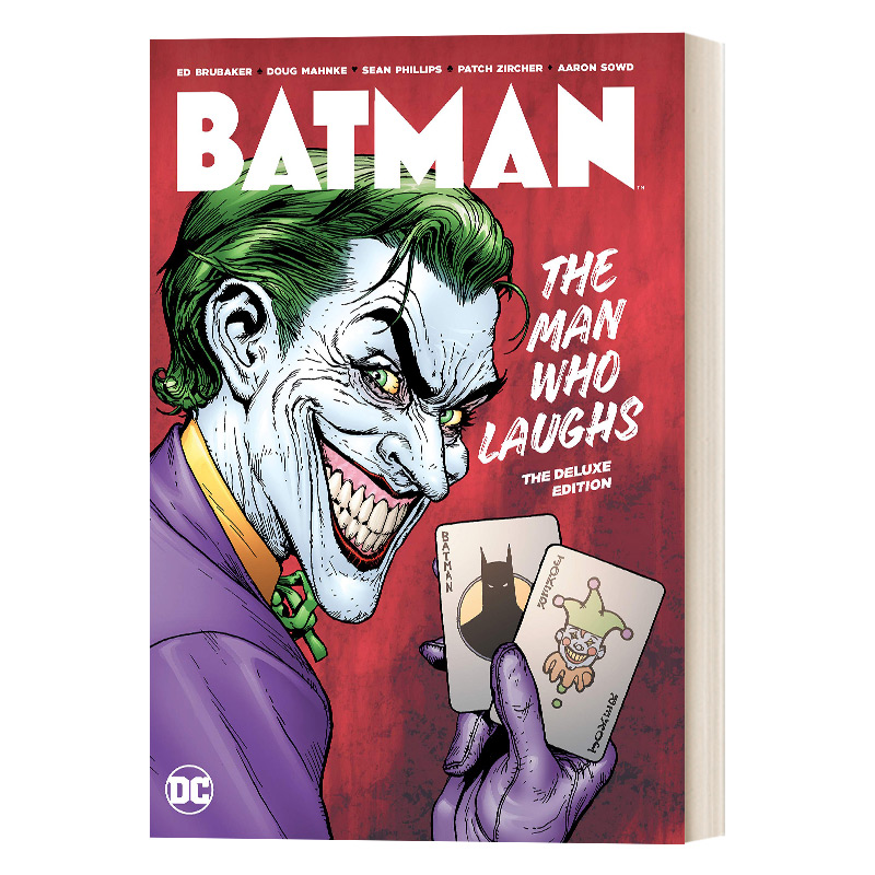 英文原版精装 Batman The Man Who Laughs The Deluxe Edition蝙蝠侠狂笑之人精装收藏版 DC漫画精装英文版进口英语原版书籍