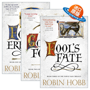 英文原版 The Tawny Man Trilogy 刺客后传系列3册 刺客正传作者Robin Hobb 英文版 进口英语原版书籍