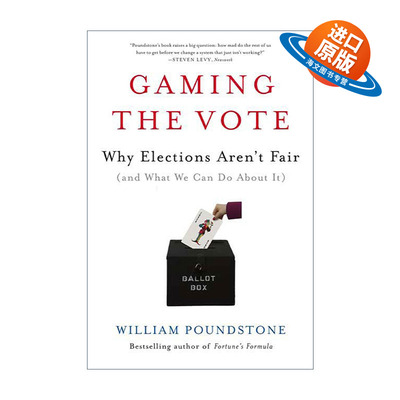英文原版 Gaming the Vote: Why Elections Aren't Fair  选举中的谋略与博弈 为什么选举不是公平的 英文版 进口英语原版书籍