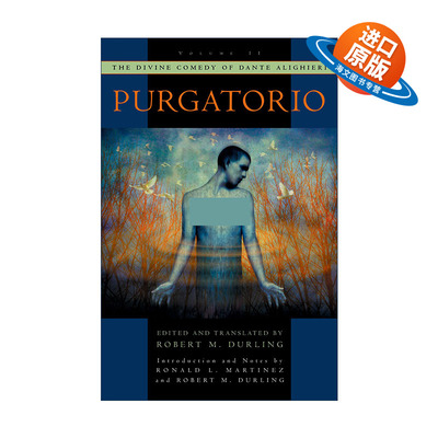 英文原版 The Divine Comedy of Dante Alighieri 但丁神曲 卷二 Robert Durling译文 英意双语对照版 英文版 进口英语原版书籍