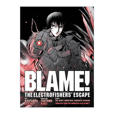 英文原版 BLAME Movie Edition The Electrofishers' Escape 探索者 电影版 日本科幻漫画 Tsutomu Nihei贰瓶勉 进口英语原版书籍