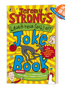 英文原版 Jeremy Strong's Laugh-Your-Socks-Off Joke Book 杰瑞米·斯特朗 把你袜子笑掉 笑话书 英文版 进口英语原版书籍