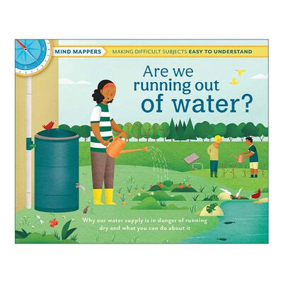 英文原版 Are We Running Out of Water? 我们正在耗尽水资源吗 精装 儿童思维导图 英文版 进口英语原版书籍