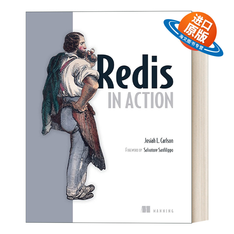 英文原版 Redis in Action Redis实战 编程入门系列 英文版 进口英语原版书籍