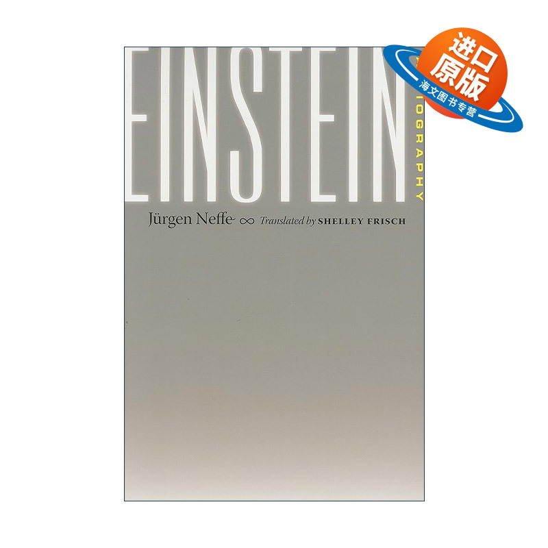 英文原版 Einstein 爱因斯坦传 Jürgen Neffe 英文版 进口英语原版书籍