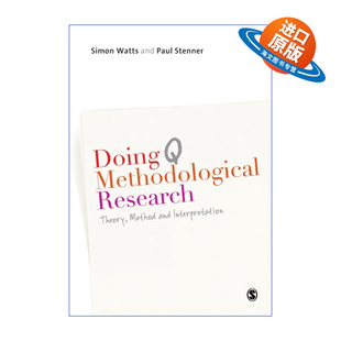 英文原版 Doing Q Methodological Research  Q方法研究 理论 方法与解读 英文版 进口英语原版书籍