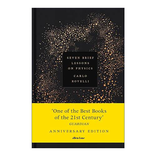 英文原版 Seven Brief Lessons on Physics 七堂极简物理课 Carlo Rovelli 精装周年纪念版 英文版 进口英语原版书籍