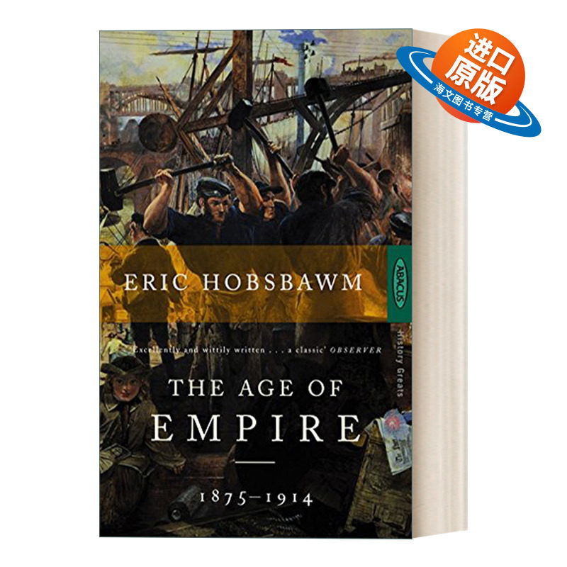 英文原版 The Age Of Empire 帝国的年代 1875-1914 年代四部曲3 霍布斯鲍姆 英文版 进口英语原版书籍