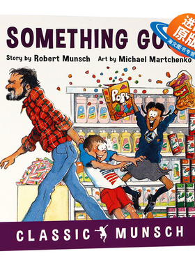 蒙施爷爷讲故事 好东西 英文原版 Something Good 英文版儿童英语故事图画书 语言学习阅读兴趣培养书 进口原版书籍 Robert Munsch