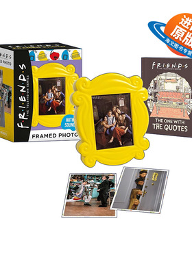 英文原版 Friends Framed Photo 老友记 发声相框照片 英文版 进口英语原版书籍