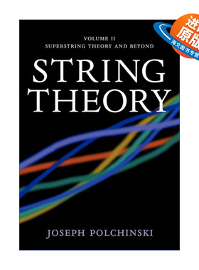 英文原版 String Theory 弦理论 卷二 约瑟夫·波钦斯基 剑桥数学物理学专著 英文版 进口英语原版书籍