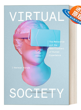 英文原版 Virtual Society 元宇宙和人类体验新前沿 Herman Narula 精装 英文版 进口英语原版书籍