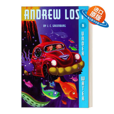 英文原版 Under Water Andrew Lost #5 安德鲁不见了系列5 英文版 进口英语原版书籍