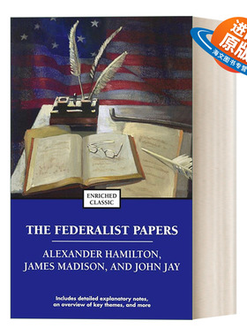 英文原版 The Federalist Papers 联邦党人文集 Enriched Classics系列 英文版 进口英语原版书籍