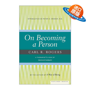 英文原版 On Becoming a Person 个人形成论 我的心理治疗观 卡尔罗杰斯 英文版 进口英语原版书籍