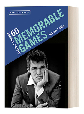英文原版 Magnus Carlsen 60 Memorable Games 马格努斯·卡尔森的60场棋局 英文版 进口英语原版书籍