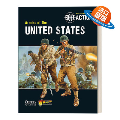 英文原版 Bolt Action Armies of the United States 桌面战争兵棋 美国军队 英文版 进口英语原版书籍