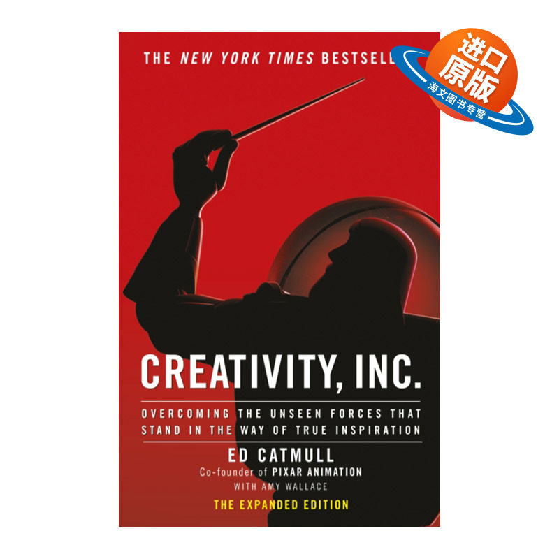 英文原版 Creativity Inc 创新公司 皮克斯的启示 艾德·卡特姆 英文版 进口英语原版书籍图片