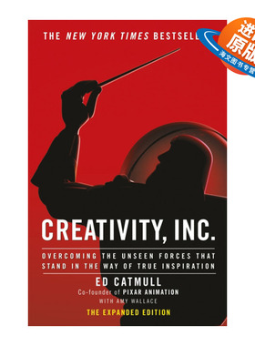 英文原版 Creativity Inc 创新公司 皮克斯的启示 艾德·卡特姆 英文版 进口英语原版书籍