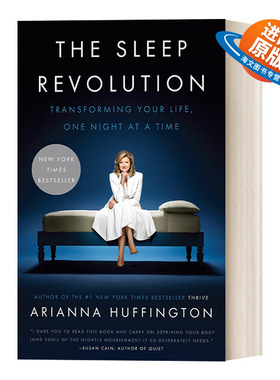 英文原版 The Sleep Revolution Transforming Your Life  One Night at a Time 英文版 进口英语原版书籍