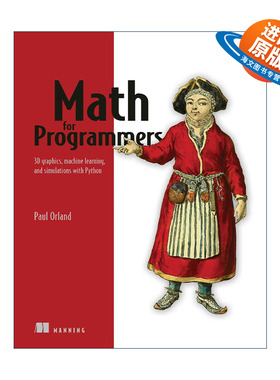英文原版 Math for Programmers 程序员数学 英文版 进口英语原版书籍