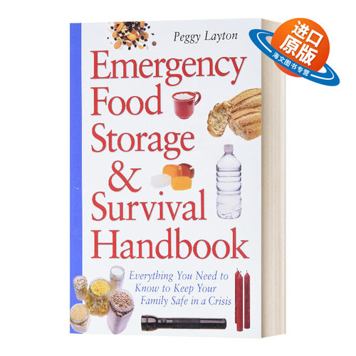 英文原版 Emergency Food Storage & Survival Handbook 紧急粮食储存和生存手册 英文版 进口英语原版书籍