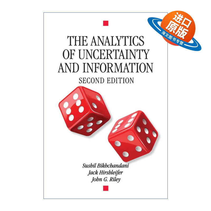 英文原版 The Analytics of Uncertainty and Information 不确定性与信息分析 剑桥经济文献系列 英文版 进口英语原版书籍