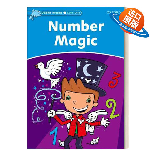 英文原版 Dolphins 1 Number Magic 牛津海豚读物1级别 数字魔法 英文版 进口英语原版书籍