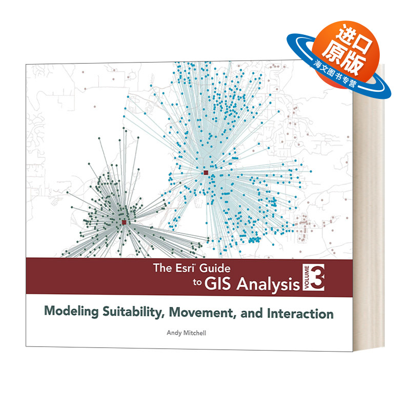 英文原版 The Esri Guide to GIS Analysis  Volume 3 地理信息系统分析指南 第3卷 英文版 进口英语原版书籍