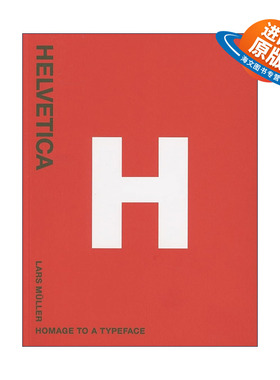 英文原版 Helvetica Homage to a Typeface 向字体致敬 字体设计 英文版 进口英语原版书籍