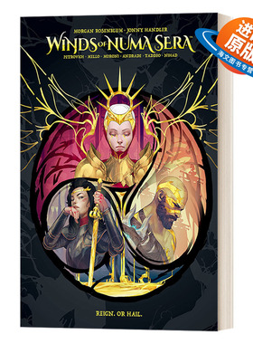 英文原版 Winds of Numa Sera Volume 1 帝国之风 奇幻史诗冒险漫画 Morgan Rosenblum 英文版 进口英语原版书籍