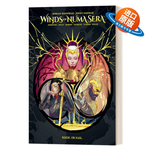 英文原版 Winds of Numa Sera Volume 1 帝国之风 奇幻史诗冒险漫画 Morgan Rosenblum 英文版 进口英语原版书籍