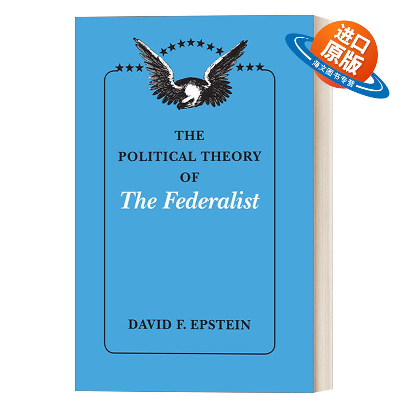 英文原版 The Political Theory of The Federalist 美国联邦党人的政治理论 法学史书单 英文版 进口英语原版书籍