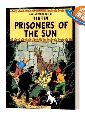 英文原版 Prisoners of the Sun 丁丁历险记 太阳的囚徒 英文版 进口英语原版书籍