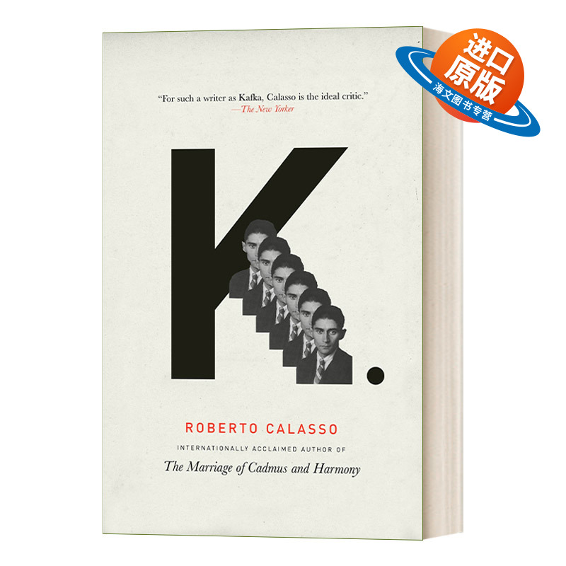 英文原版 K. Vintage International Roberto Calasso罗伯托·卡拉索 英文版 进口英语原版书籍