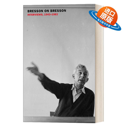 英文原版 Bresson on Bresson Interviews  1943-1983 布列松访谈录 1943-1983年 Robert Bresson 英文版 进口英语原版书籍