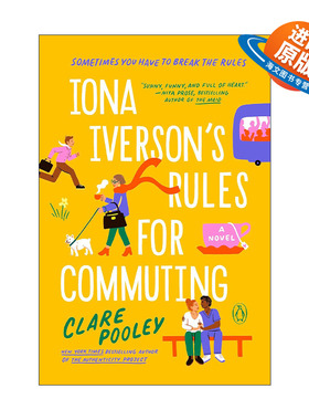 英文原版 Iona Iverson's Rules for Commuting 艾弗森的通勤规则 女性浪漫小说 Clare Pooley新作 英文版 进口英语原版书籍