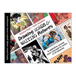 英文原版 Drawing Words and Writing Pictures Making Comics Manga Graphic Novels and Beyond 英文版 进口英语原版书籍