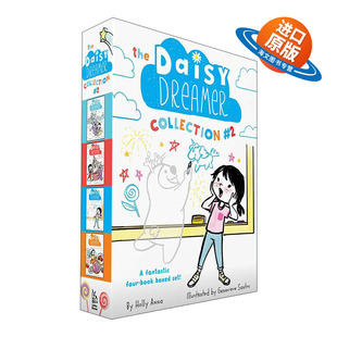 英文原版 The Daisy Dreamer Collection #2 梦想家女孩黛西 5-8册盒装 英文版 进口英语原版书籍