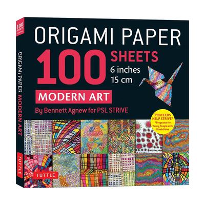 英文原版 Origami Paper 100 sheets Modern Art 6