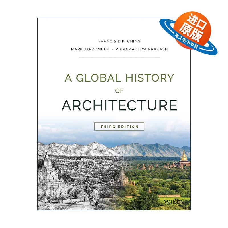 英文原版 A Global History of Architecture 世界建筑史 精装第3版 华盛顿大学名誉教授程大锦 英文版 进口英语原版书籍