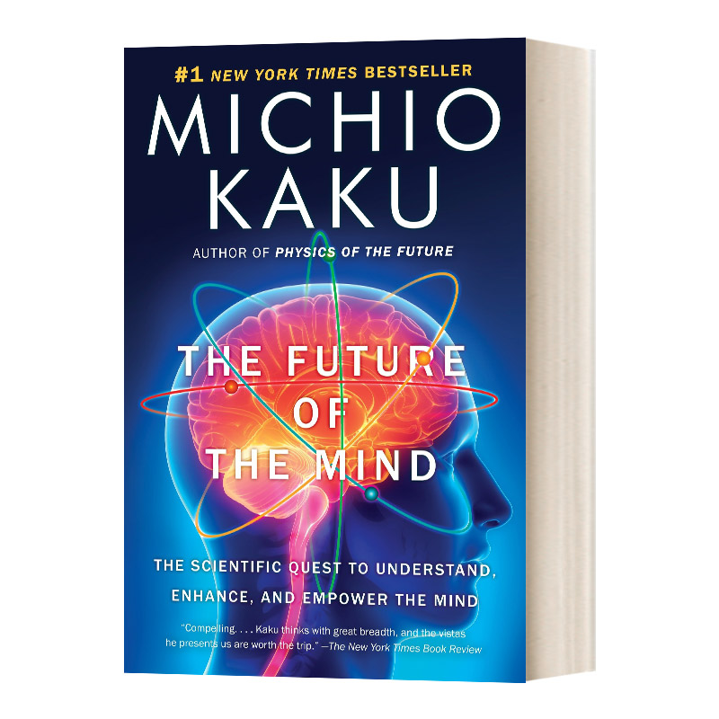 英文原版 The Future of the Mind未来思维对思维的科学探索大学理论物理学教授超弦理论的创始人之一英文版进口英语书籍
