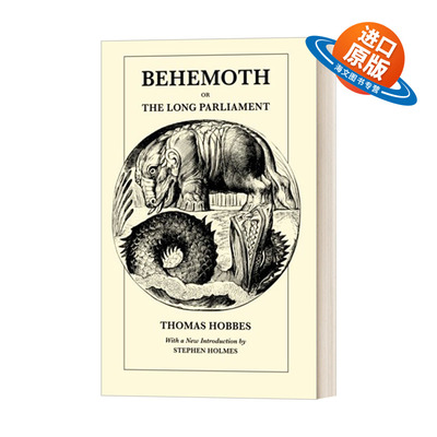 英文原版 Behemoth or The Long Parliament 比希莫特 英国内战缘由史 利维坦作者霍布斯Thomas Hobbes 英文版 进口英语原版书籍