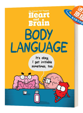 英文原版 Heart and Brain Body Language An Awkward Yeti Collection 我身体里的恶作剧 天生不动派 英文版 进口英语原版书籍