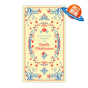 英文原版 Selected Poems of Emily Dickinson 艾米莉·狄金森诗歌选集 皮革精装口袋书 英文版 进口英语原版书籍