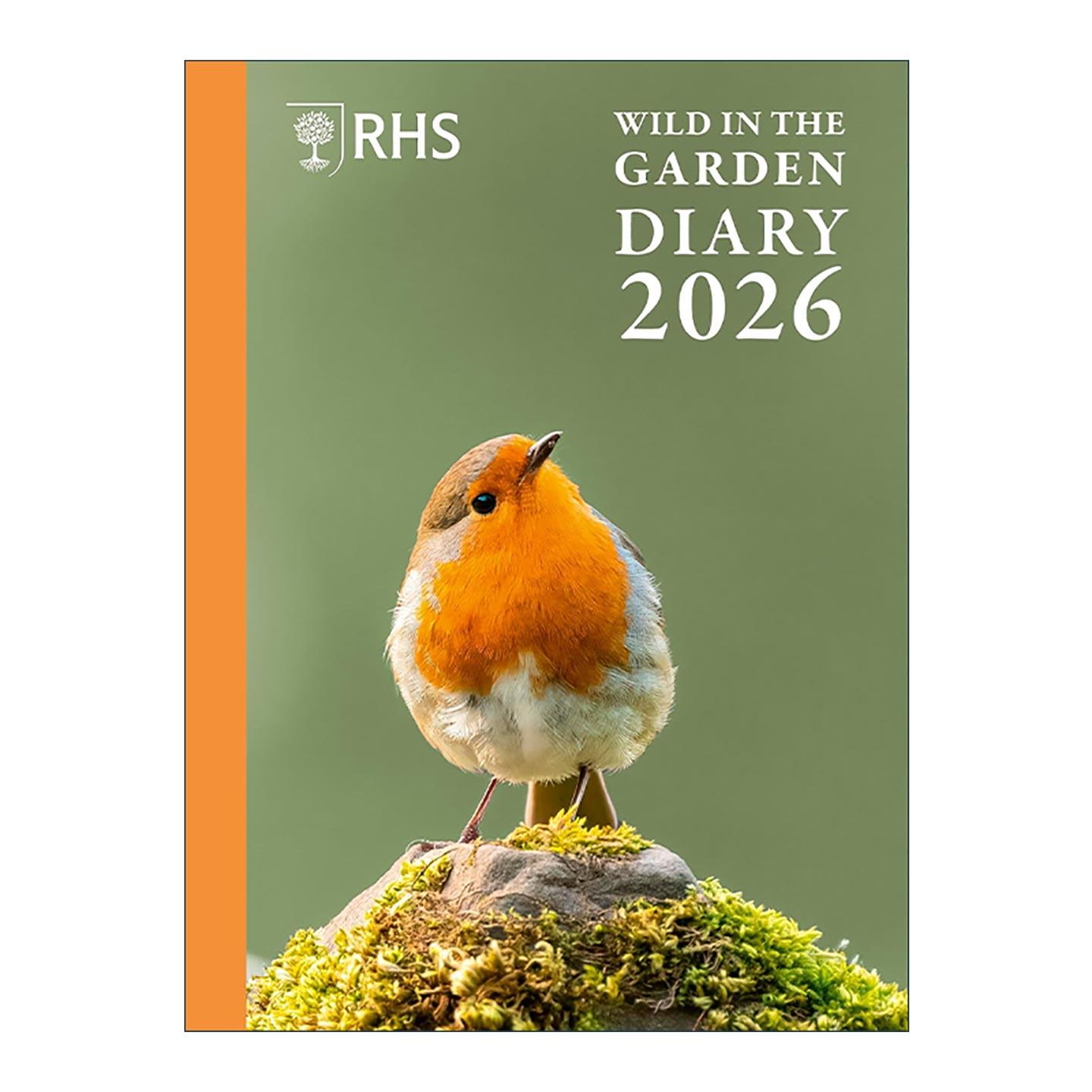 英文原版 RHS Wild in the Garden Diary 2026 皇家园艺学会花园野趣日历记事本 英文版 进口英语原版书籍